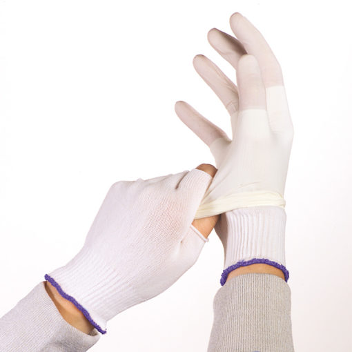BCR® Ultra Half-Finger Polyester Glove Liners